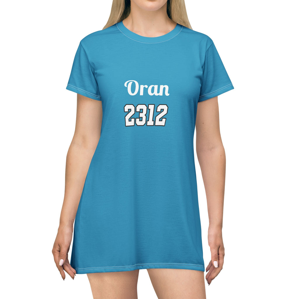 The 2312 t-shirt dress light blue edition