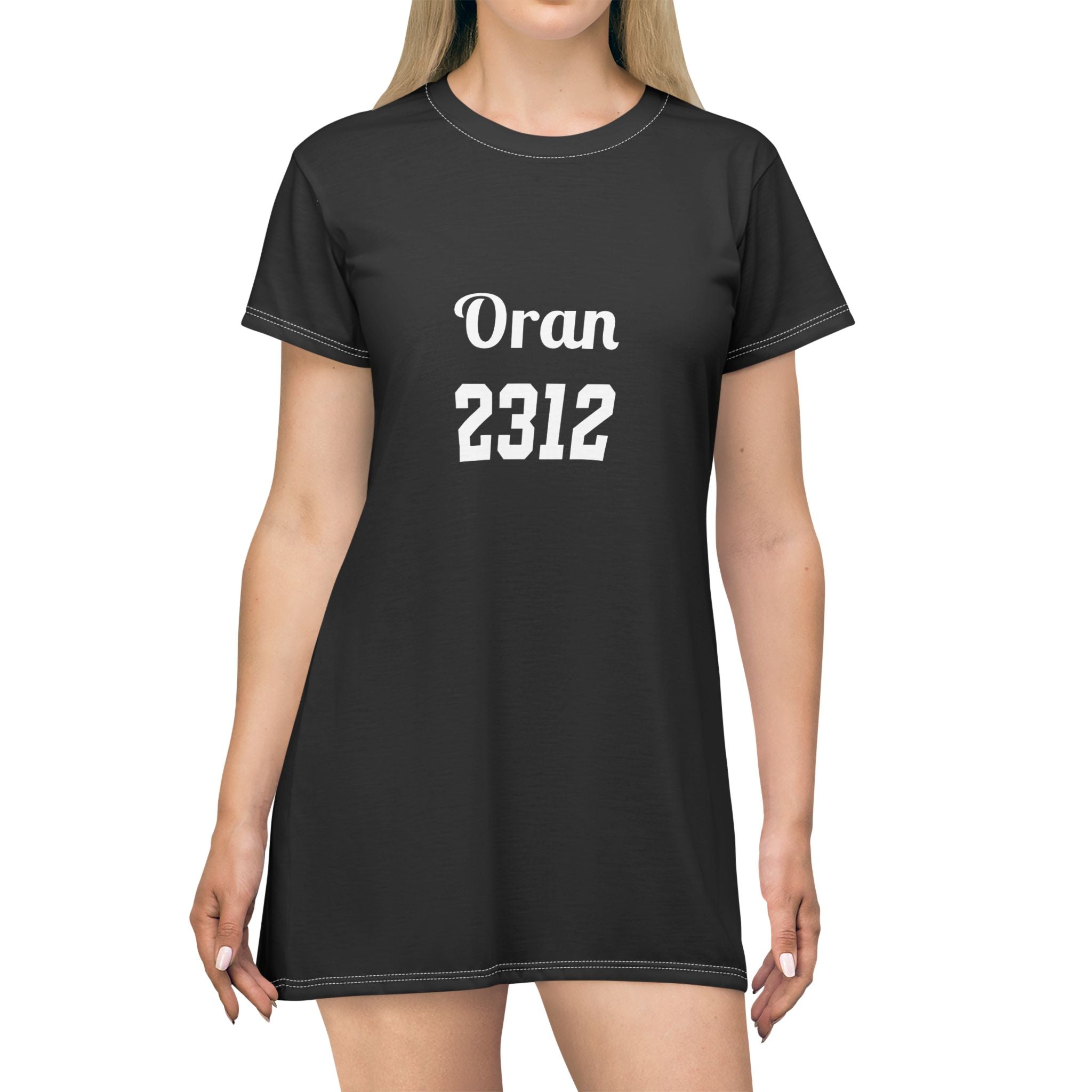 The 2312 t-shirt dress black edition