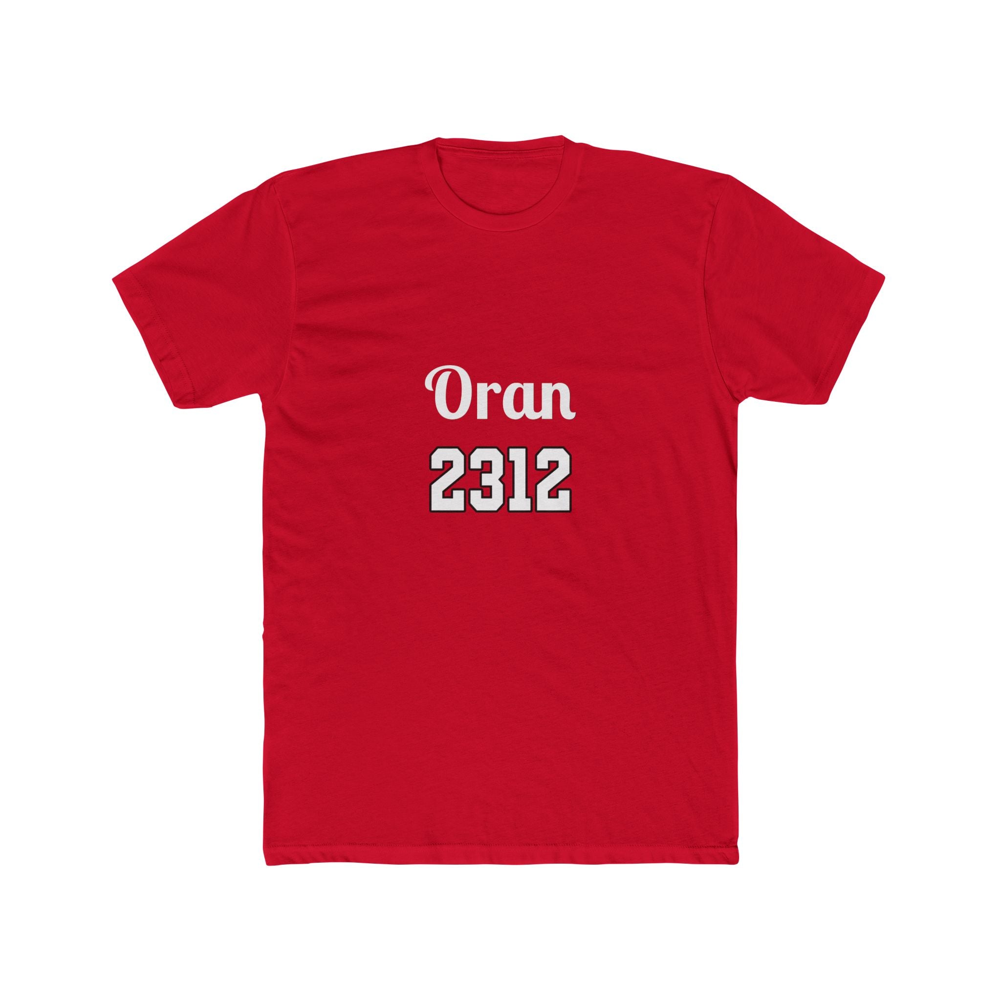 The 2312 cotton t-shirt red edition