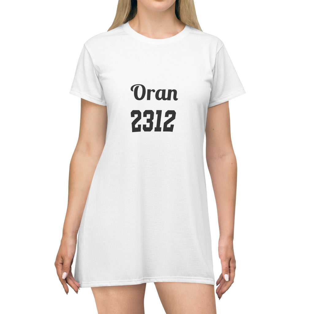 The 2312 t-shirt dress white edition
