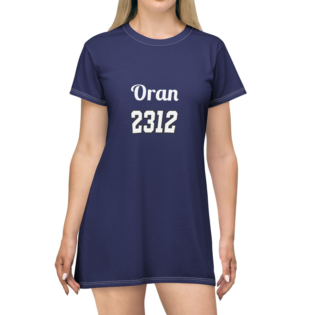 The 2312 t-shirt dress blue jeans edition