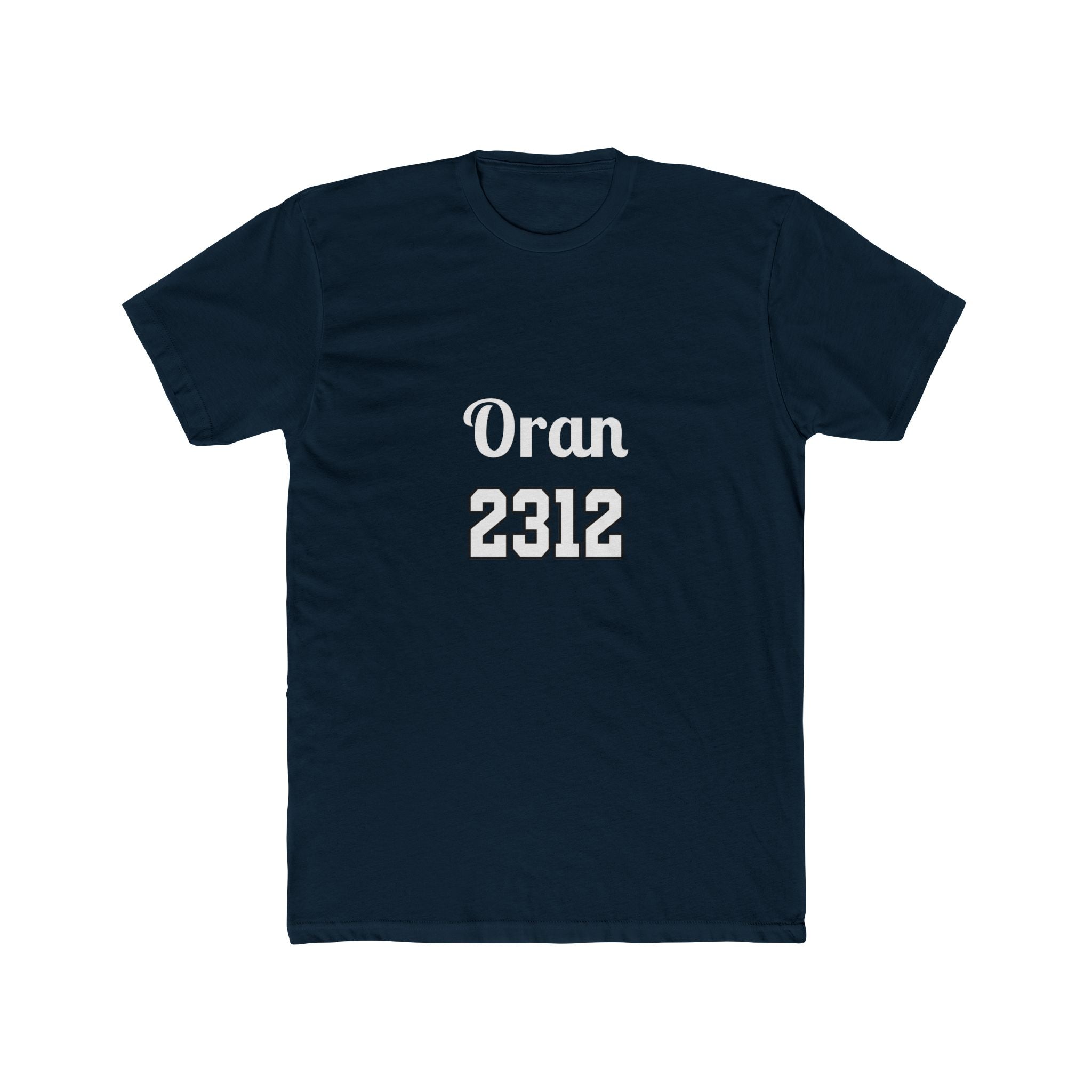 The 2312 cotton t-shirt navy edition