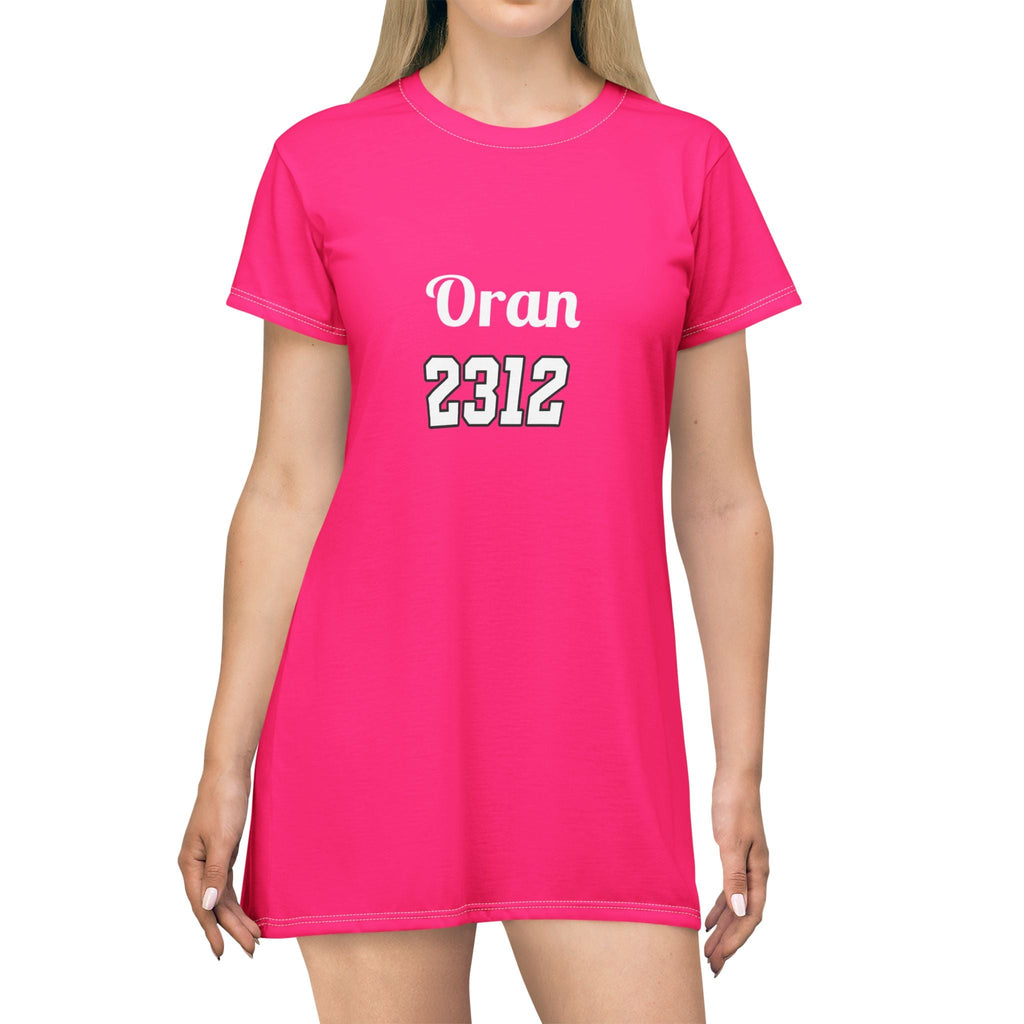 The 2312 t-shirt dress rose edition