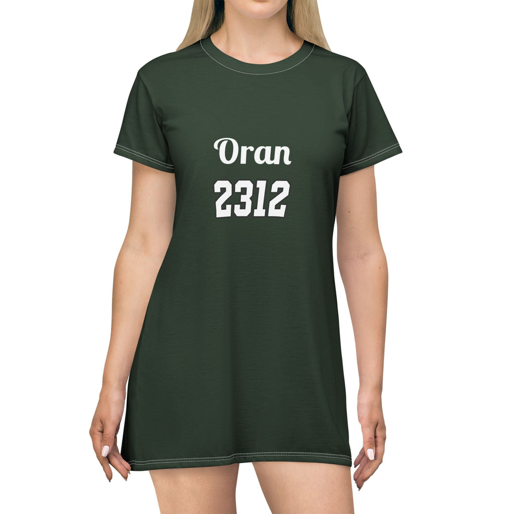 The 2312 t-shirt dress dark green edition