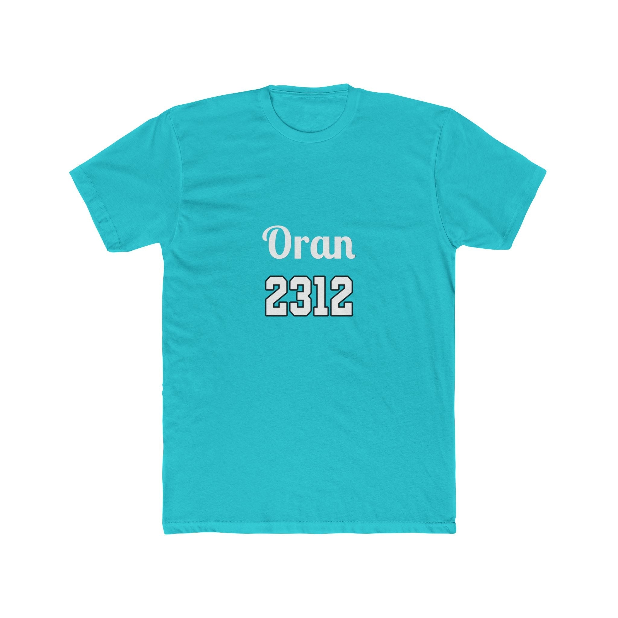 The 2312 cotton t-shirt turquoise edition