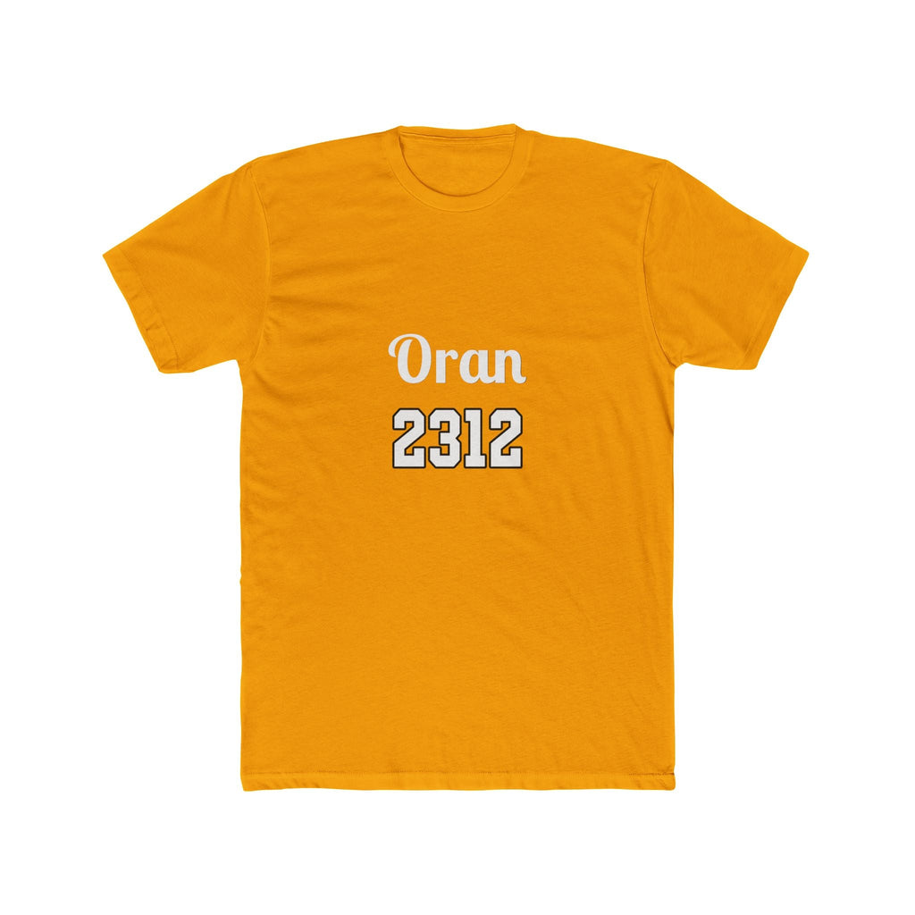 The 2312 cotton t-shirt gold edition