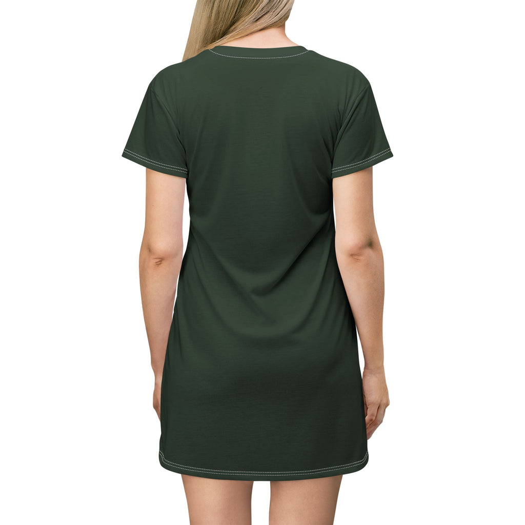 The 2312 t-shirt dress dark green edition
