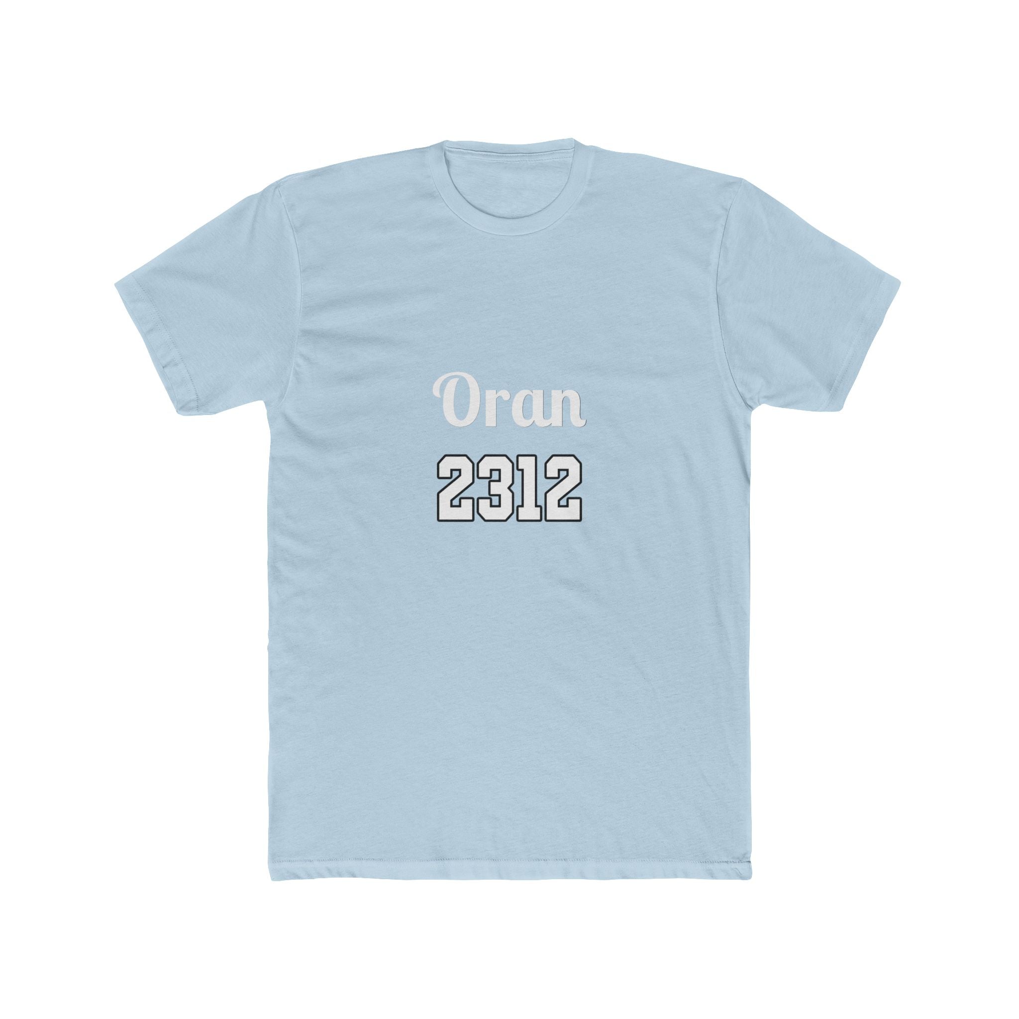 The 2312 cotton t-shirt light blue edition